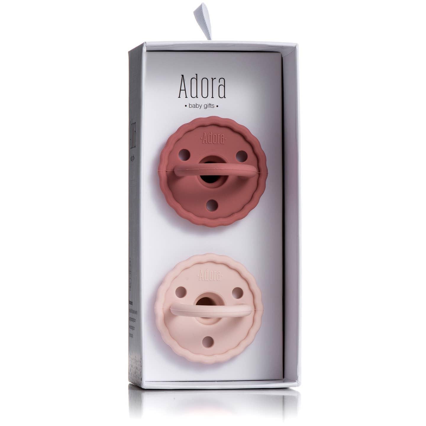 Rosewood - Blush Adora Pacifier Set